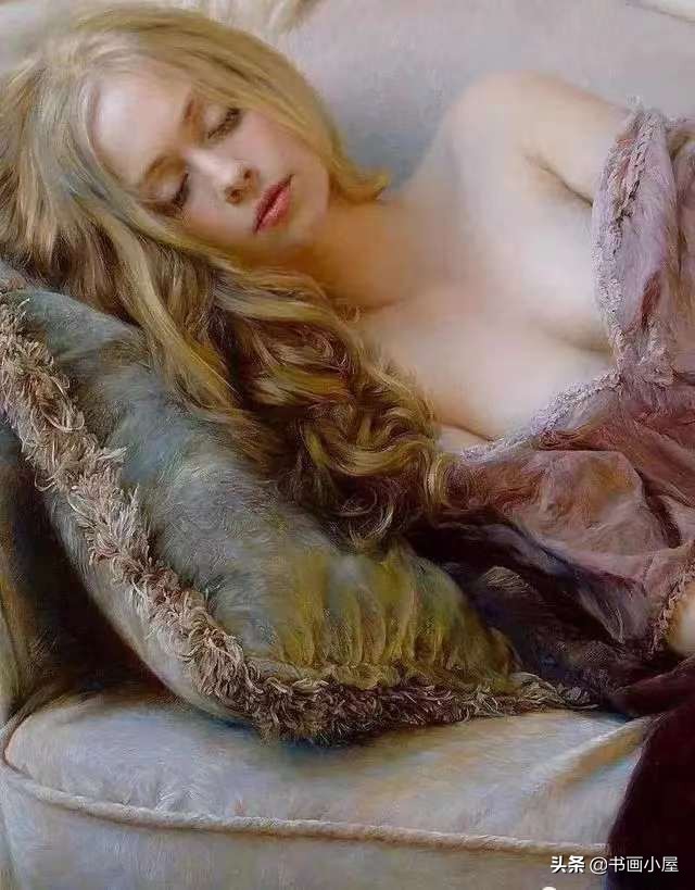 人体油画，你喜欢丰满还是苗条的美女？