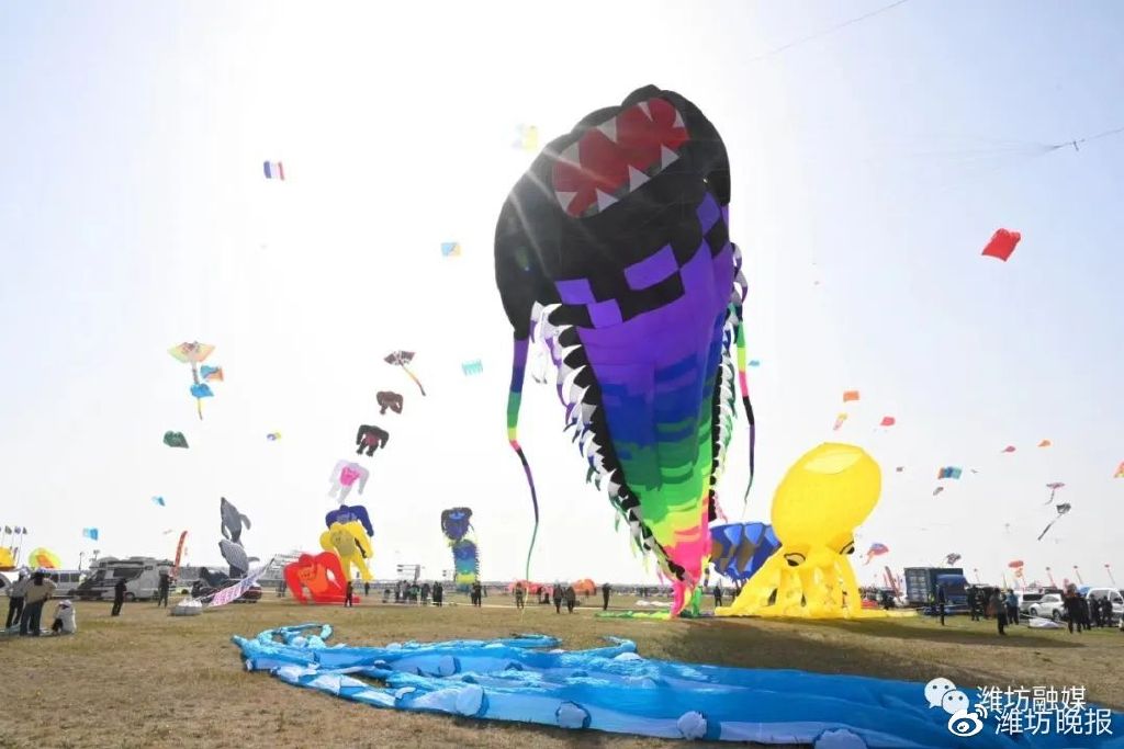 潍坊风筝会大咖云集开幕,潍坊风筝会开幕晚会