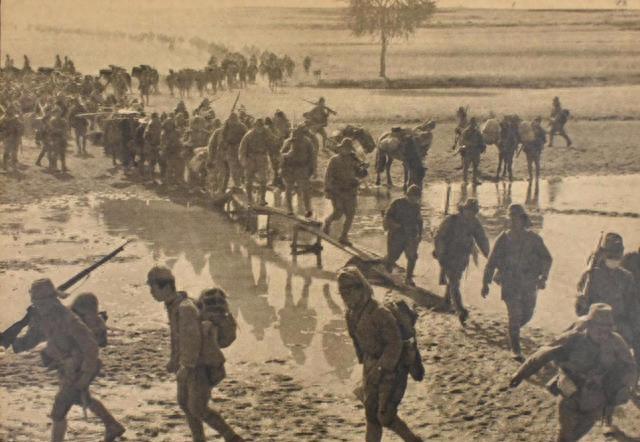 日寇破城暴行,一百多公里的行军揭开日寇暴行