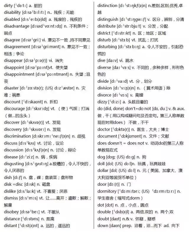 初中英语单词必背3500词汇书推荐,40篇短文搞定高考英语3500单词