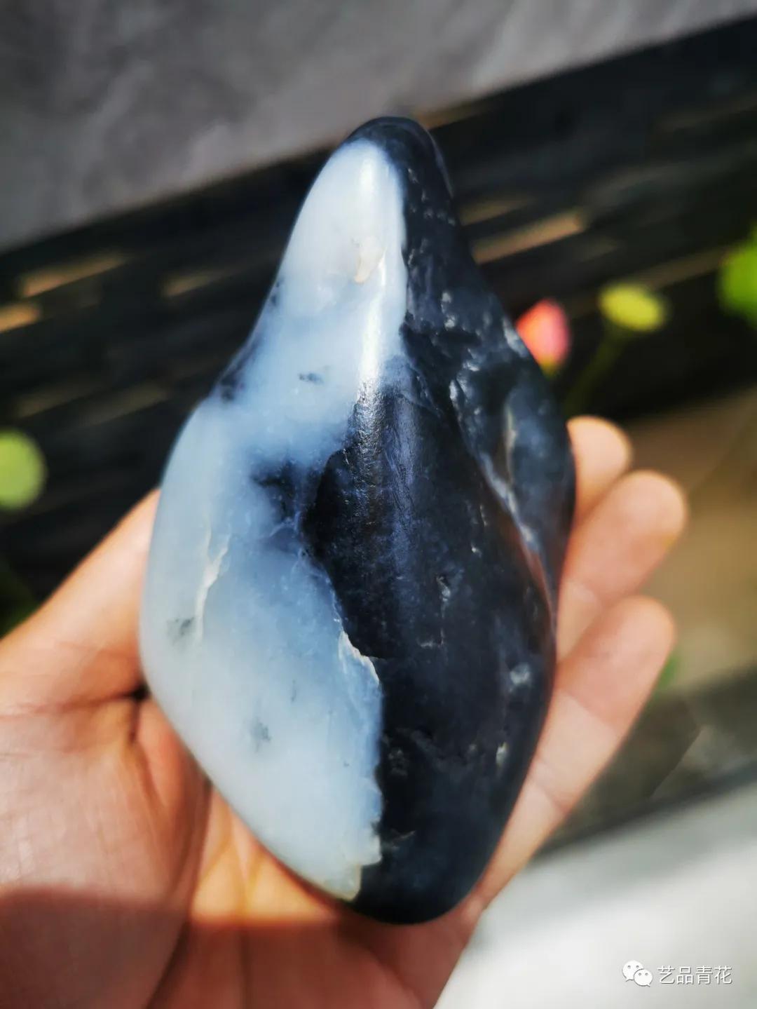 和田顶级青花籽料原石成交价格,青花玉籽料欣赏