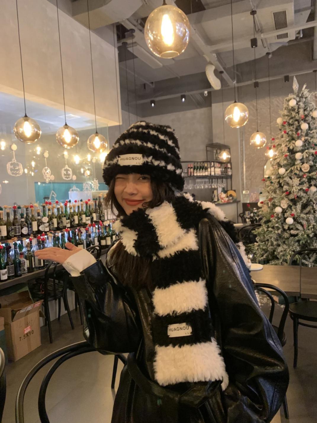 大衣围巾冬天最慵懒时髦的组合,大衣围巾入冬王炸组合