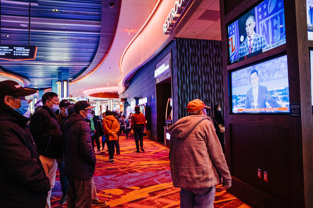 美国华人老人赌博,美国赌客