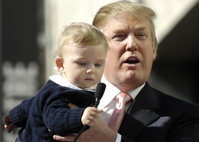 特朗普小儿子巴伦现状,特朗普巴伦现在多少岁了