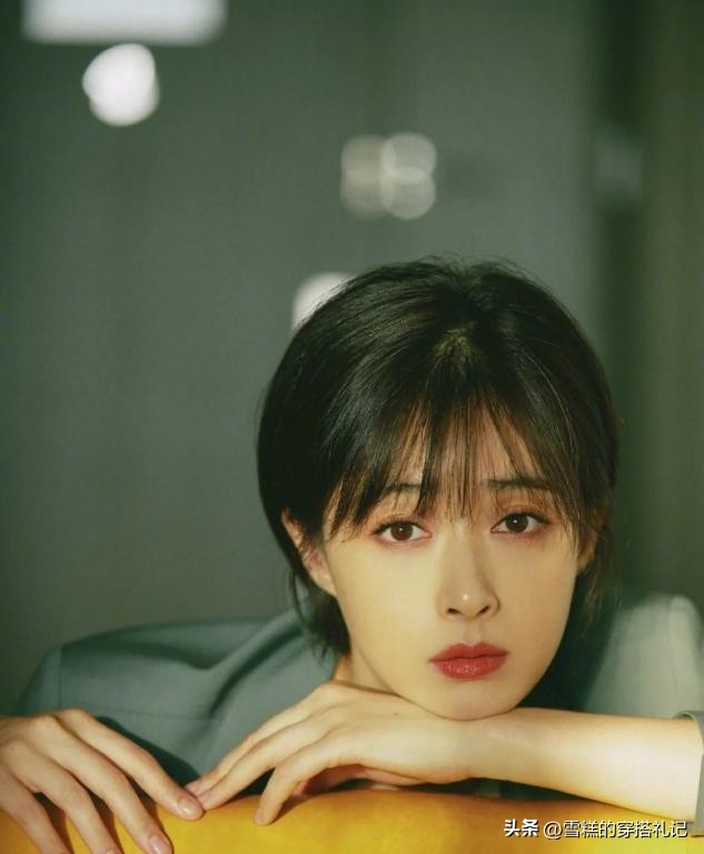黑长直今年流行短发个个减龄气质,减龄黑长直短发
