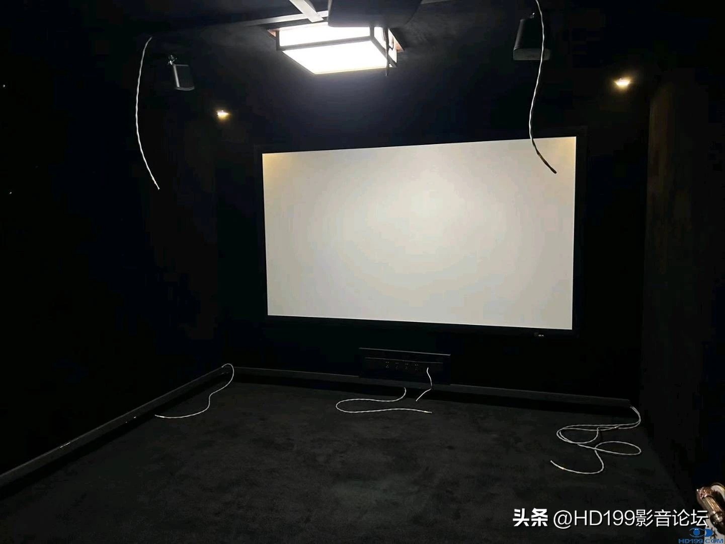 烧友分享|15平小影音室全黑化，完全发挥JVCN70实力！