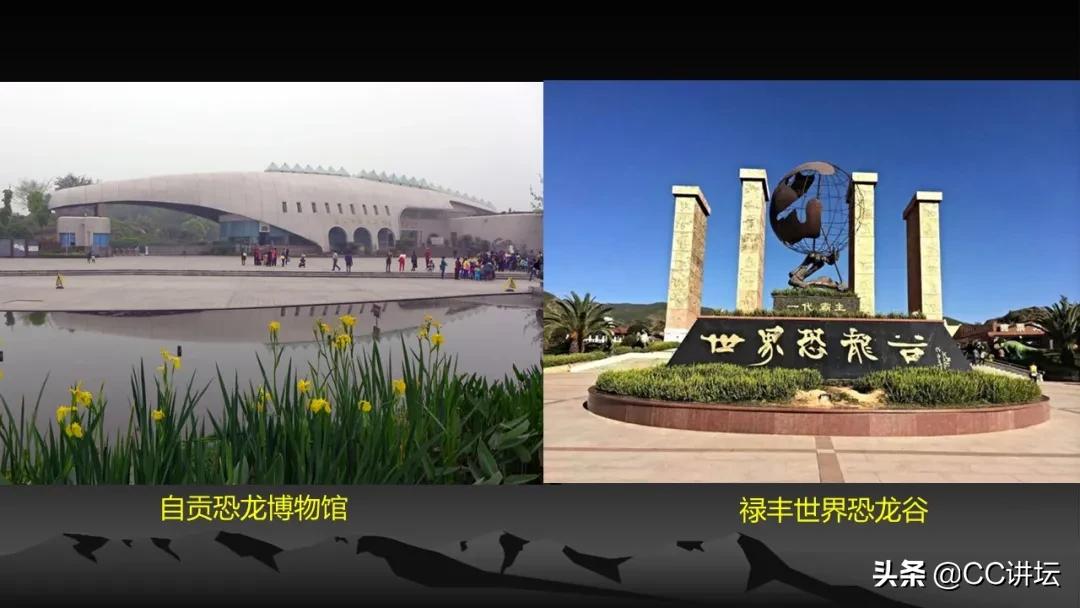 海洋恐龙和陆地恐龙,海洋恐龙与陆地生物对比