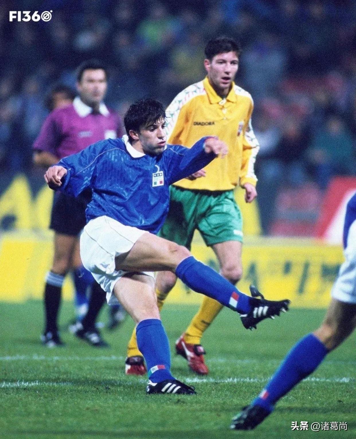 意大利90年代球员,90年代意大利国家队队服