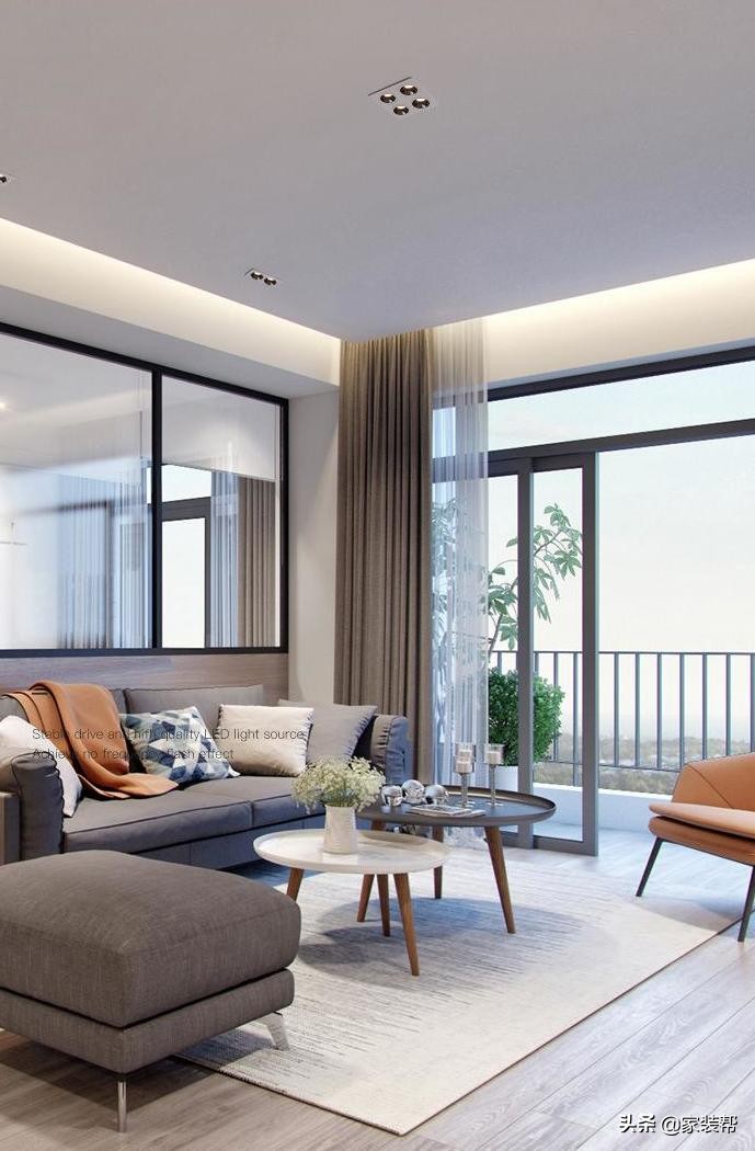 客厅做无主灯卧室不做吊顶可以吗,无主灯磁吸轨道灯客厅吊顶效果图