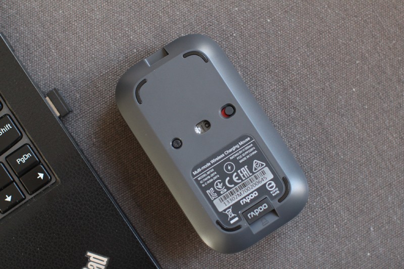 雷柏m700可充电无线鼠标,雷柏多模蓝牙鼠标怎么充电