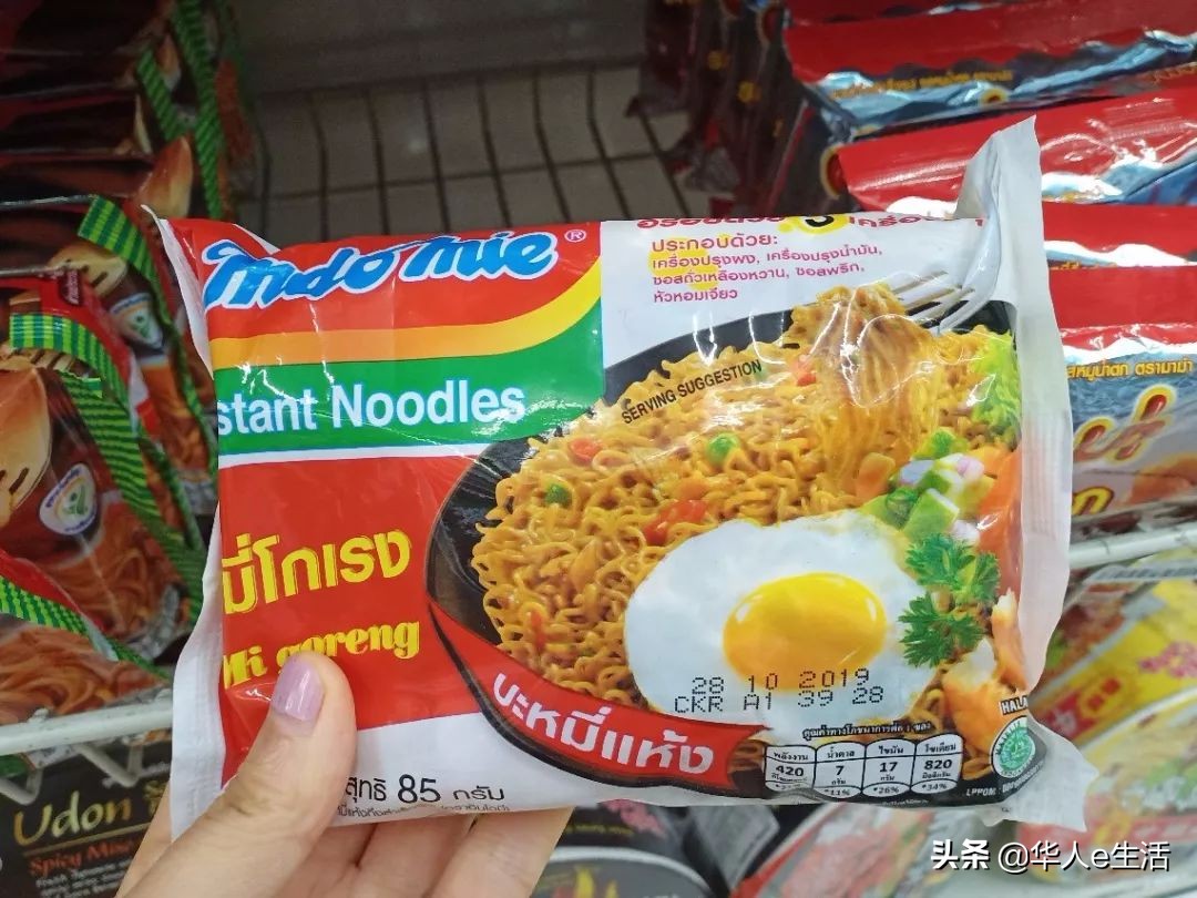 泰国有哪些好吃的泡面,泰国最好吃的速食面