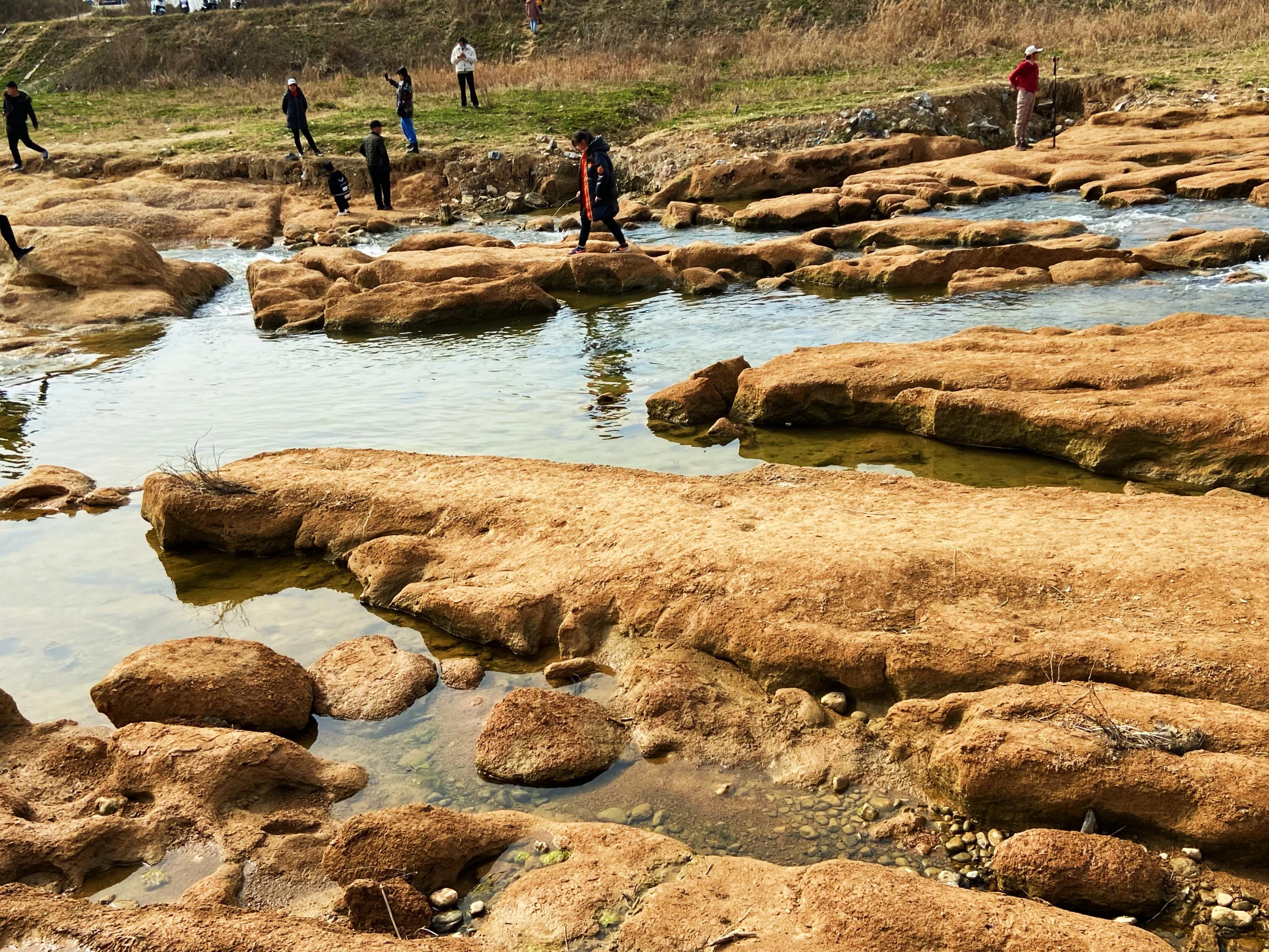 河边的景色真是太美了,文川河风景