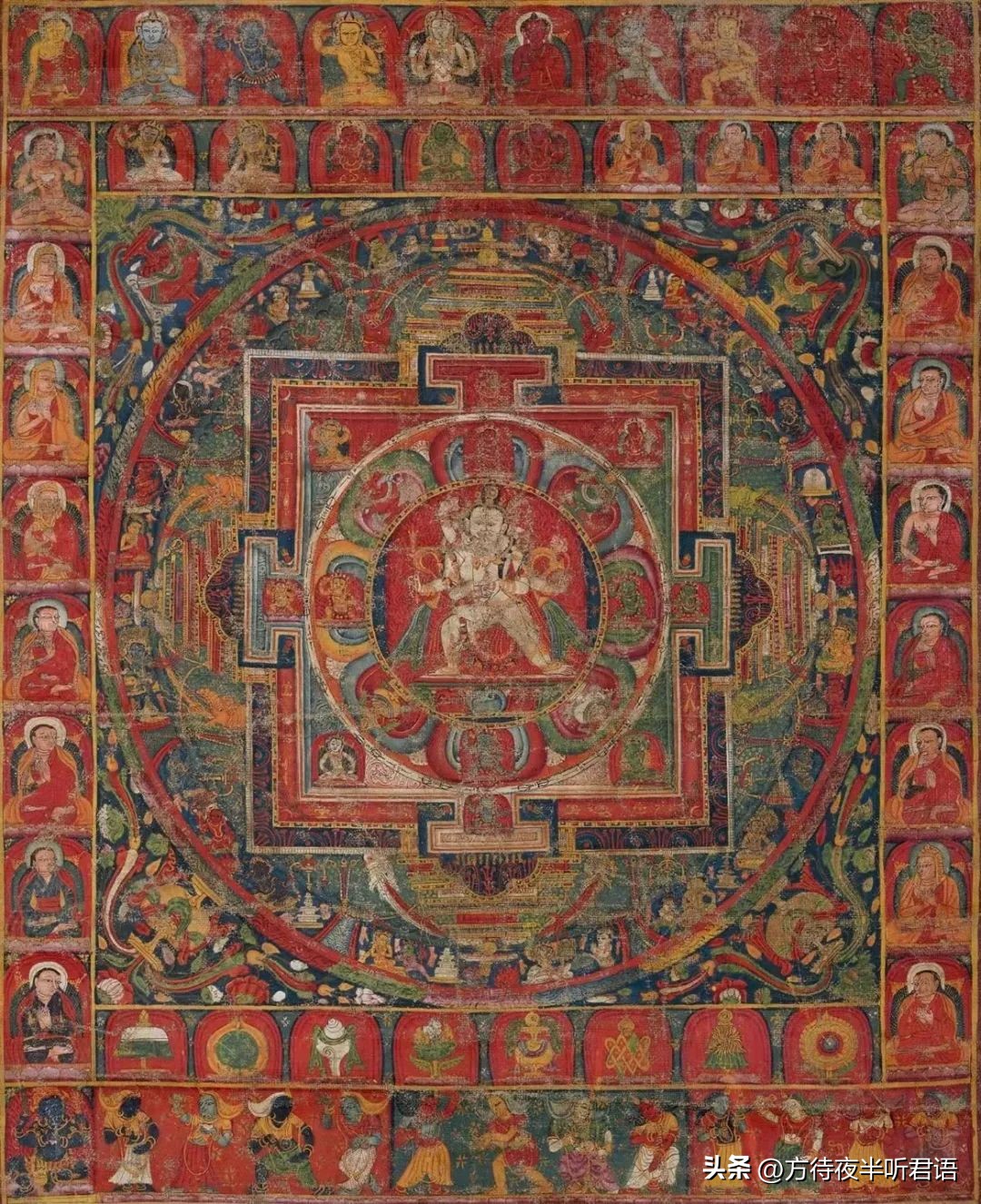 三大藏文化分别是唐卡,青海藏文化唐卡在几楼