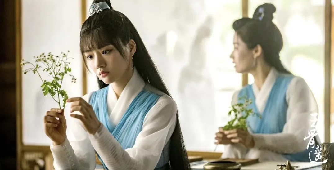 肖战任敏玉骨遥历经四个月拍摄,玉骨遥任敏肖战路透照片