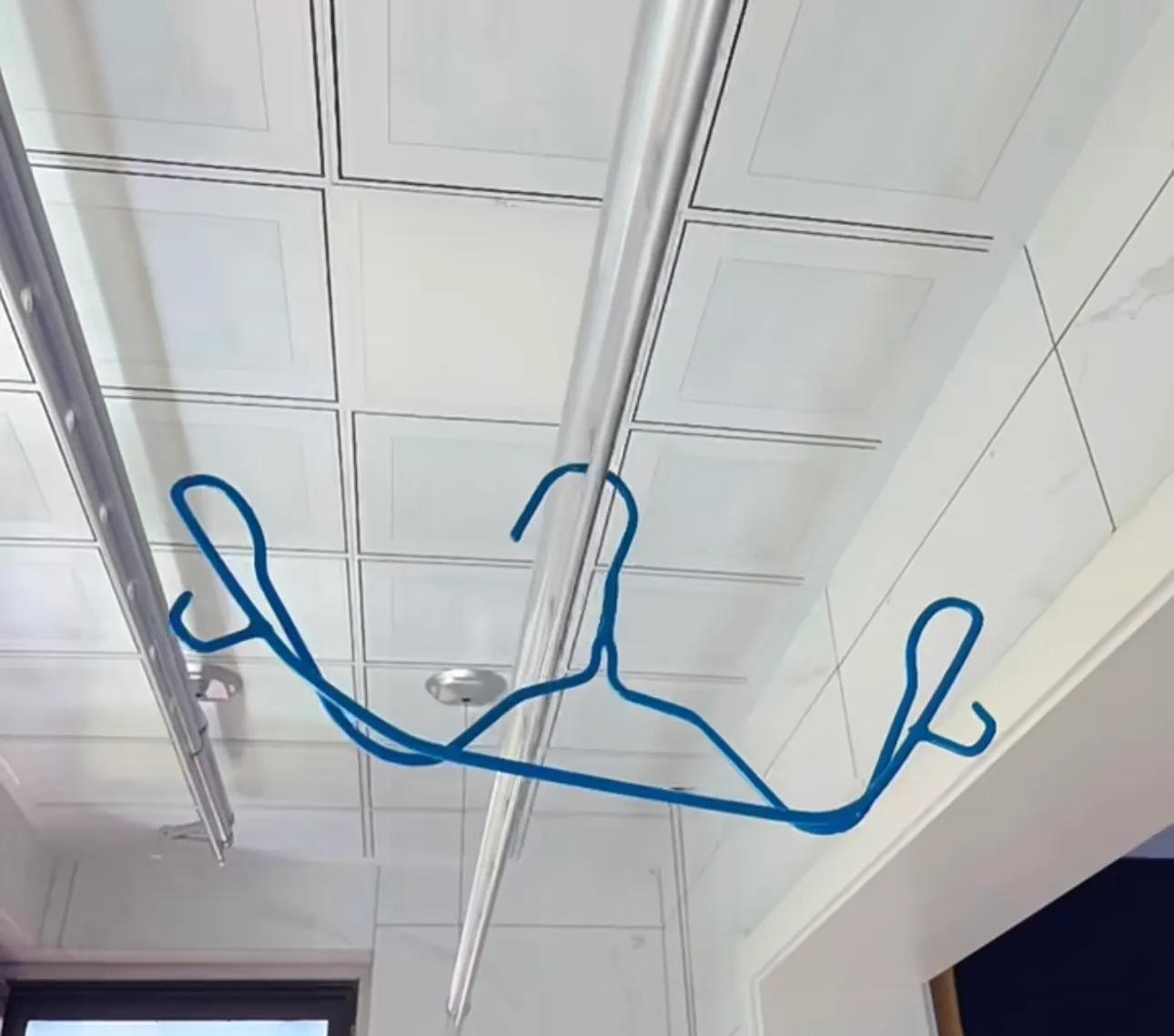 生活小妙招变废为宝落地衣架,衣架变废为宝