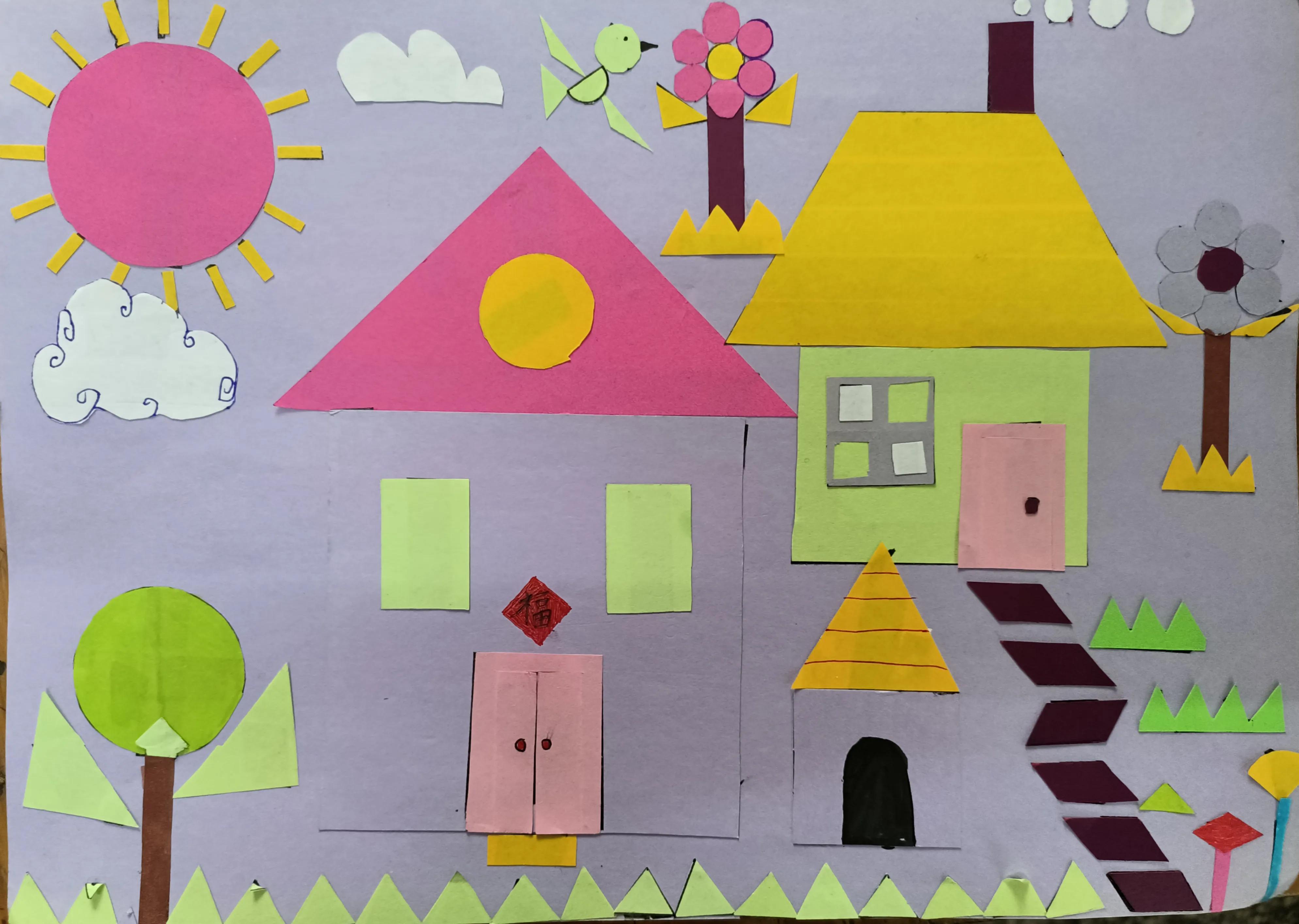 秋分手抄报粘贴画,五一手抄报粘贴画