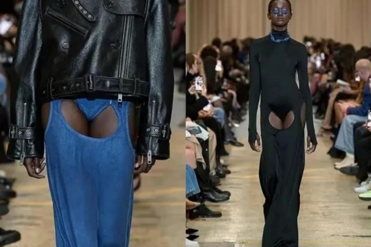 开裆裤,裸胸装,今年高奢大秀一个比一个奇葩,暴露就是时尚?