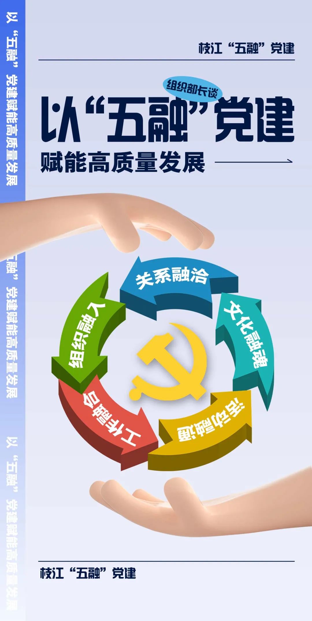 做到关键岗位有*党**员领着、关键环节有*党**员把着、关键时刻有*党**员撑着！李兴苗：以“五融”*党**建赋能高质量发展