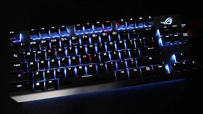 rog游侠竞技版红轴机械键盘评测,rognxtkl竞技版键盘测评