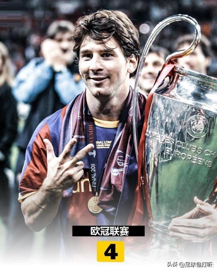 梅西生涯第40冠历史第几,梅西夺得个人第44个冠军