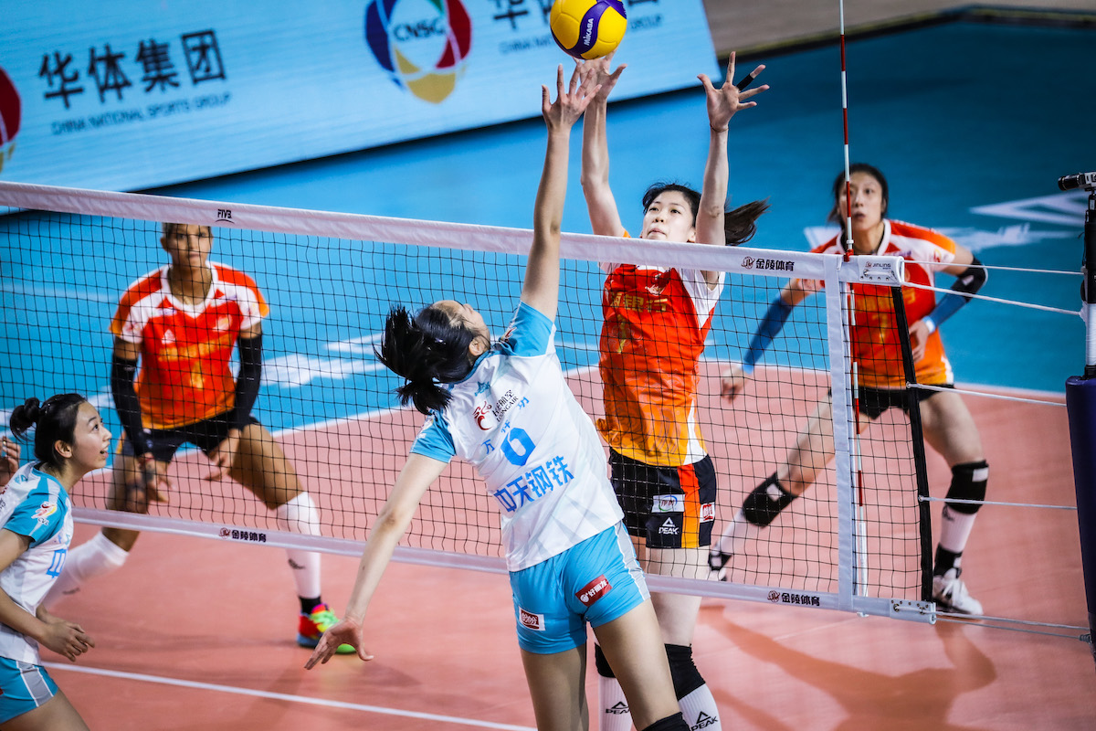 缺失四大主力,江苏女排负于天津,李盈莹在国内联赛中找回自信