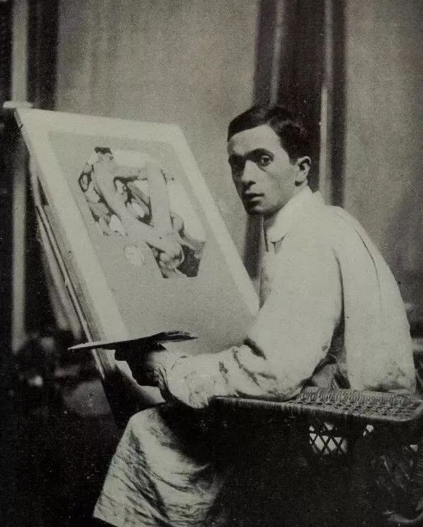 同性恋插画大师？对17岁男模特一见钟情，同居50年，绯闻不断