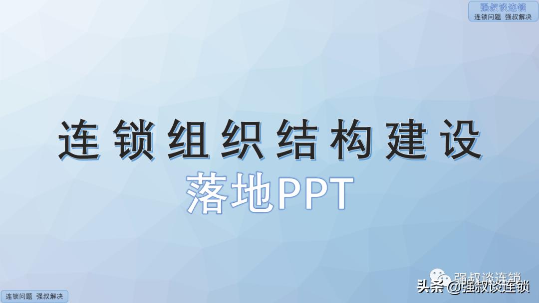 连锁营销活动方案ppt,连锁公司组织架构及运营模式