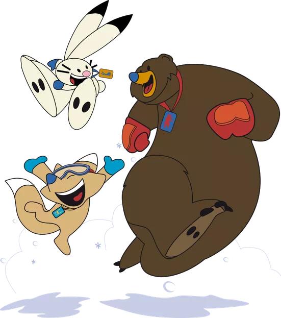 冬奥吉祥物名字,冬奥吉祥物是哪几个