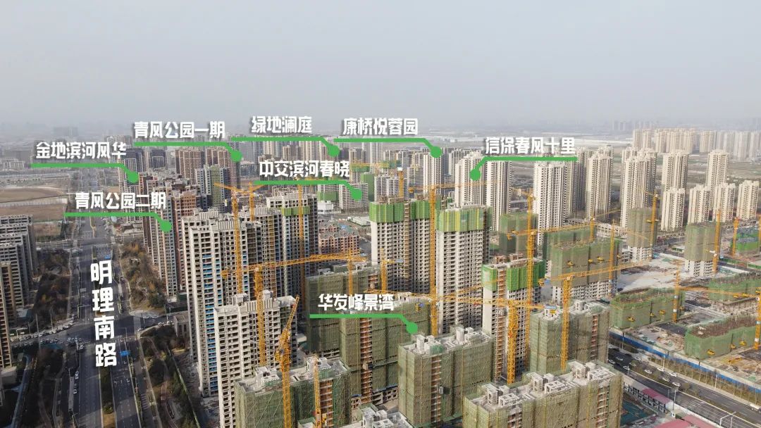 郑州滨河国际新城绿城明月怎么样,郑州滨河国际新城2022年的样子