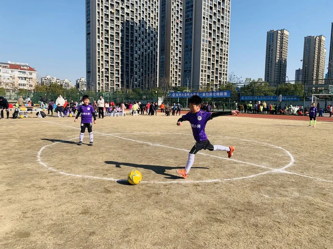 放飞梦想|二年级组率先打响杭州春晖小学第一届校园足球联赛