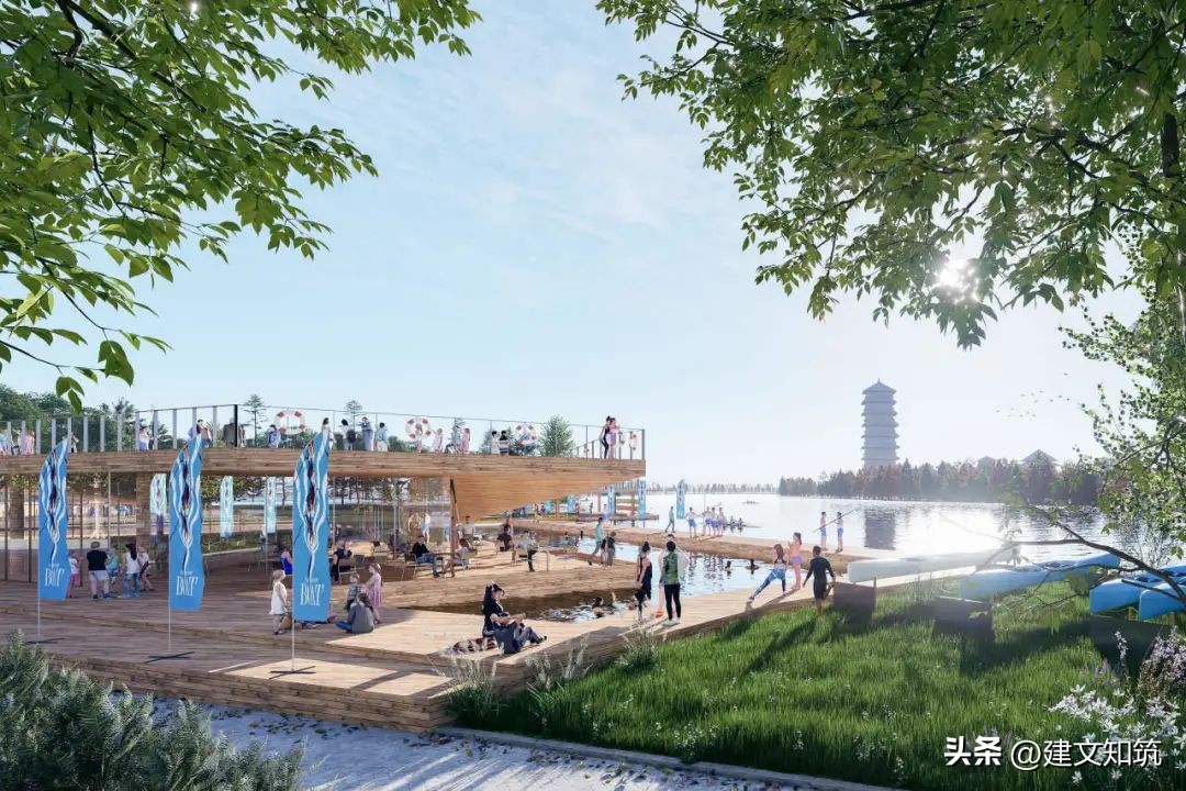 【荐筑】竞赛三等奖丨扬州小调：扬州三湾公园建筑设计/立木设计