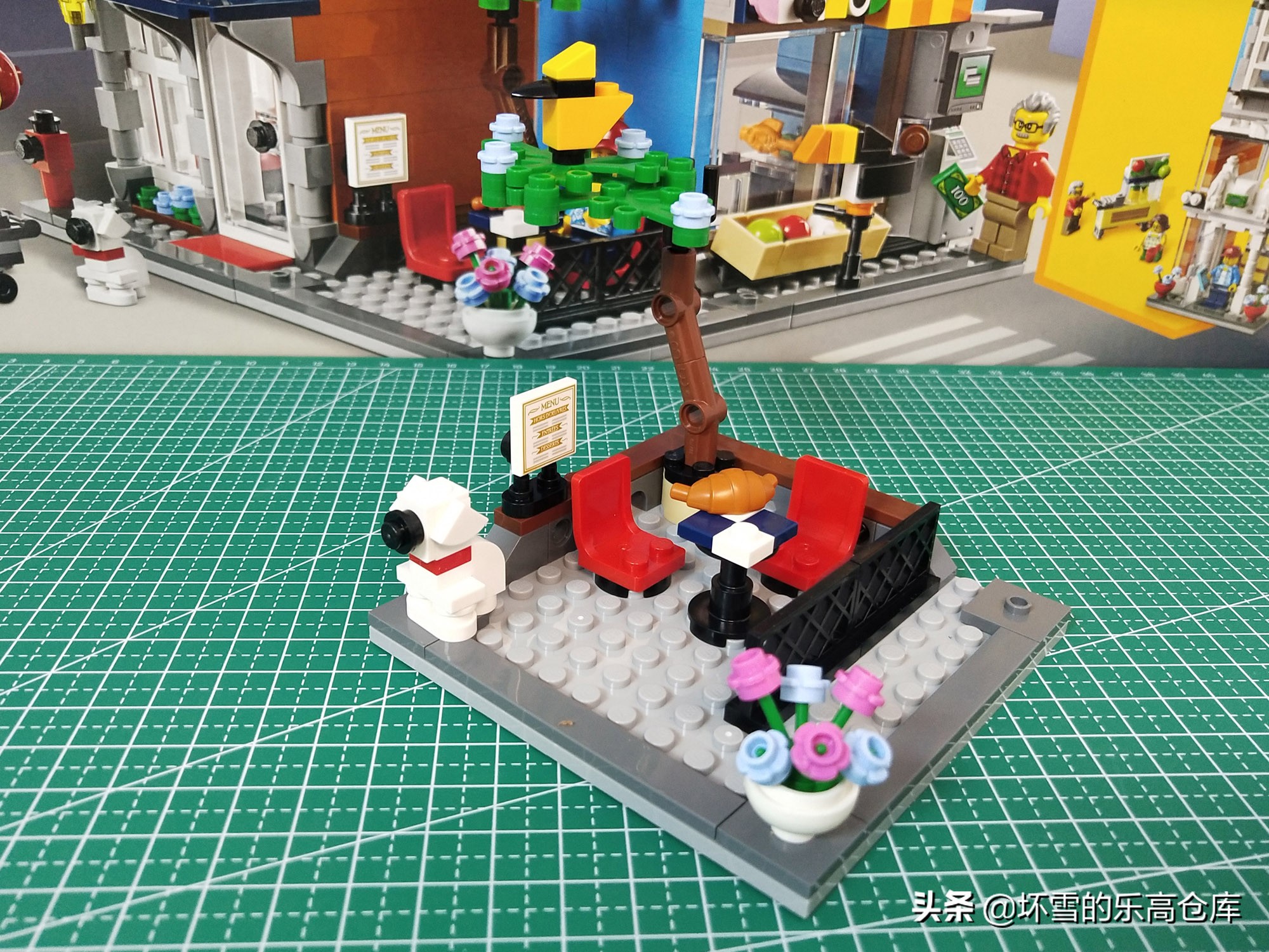 又大又炫酷的城市乐高,乐高创意百变街