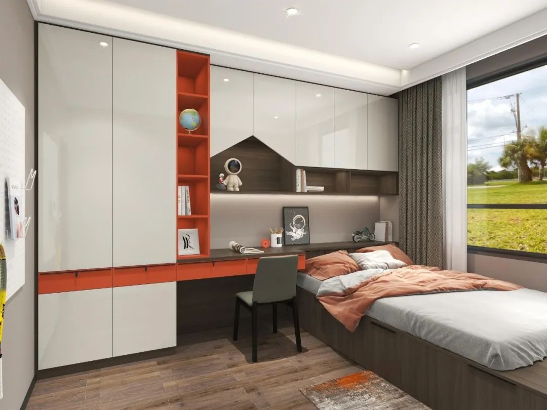 全友家居卧室全套设计,全友卧室定制效果图