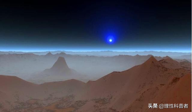 火星上的天文奇观,火星上的日落奇观