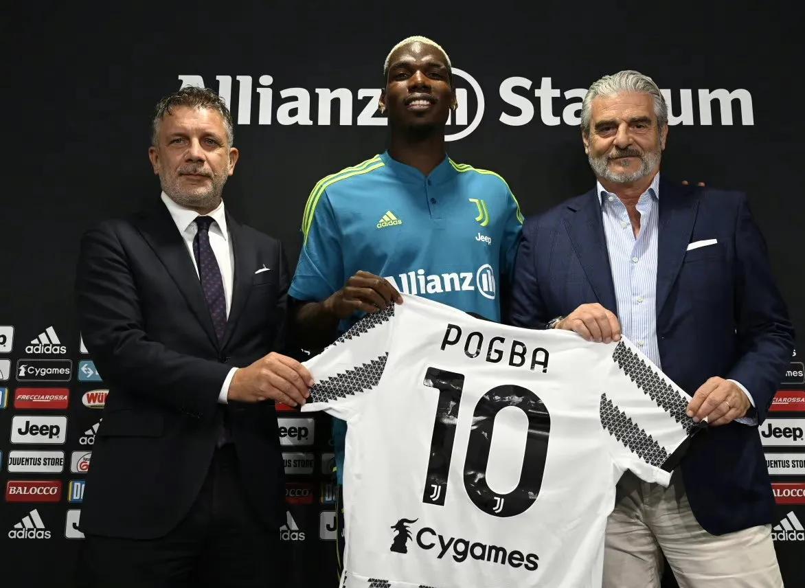 尤文两次免签博格巴,尤文免签