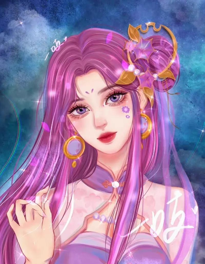 好看的壁纸女生霸气高冷黑色,十大高清无杂色纯色忧伤美女壁纸