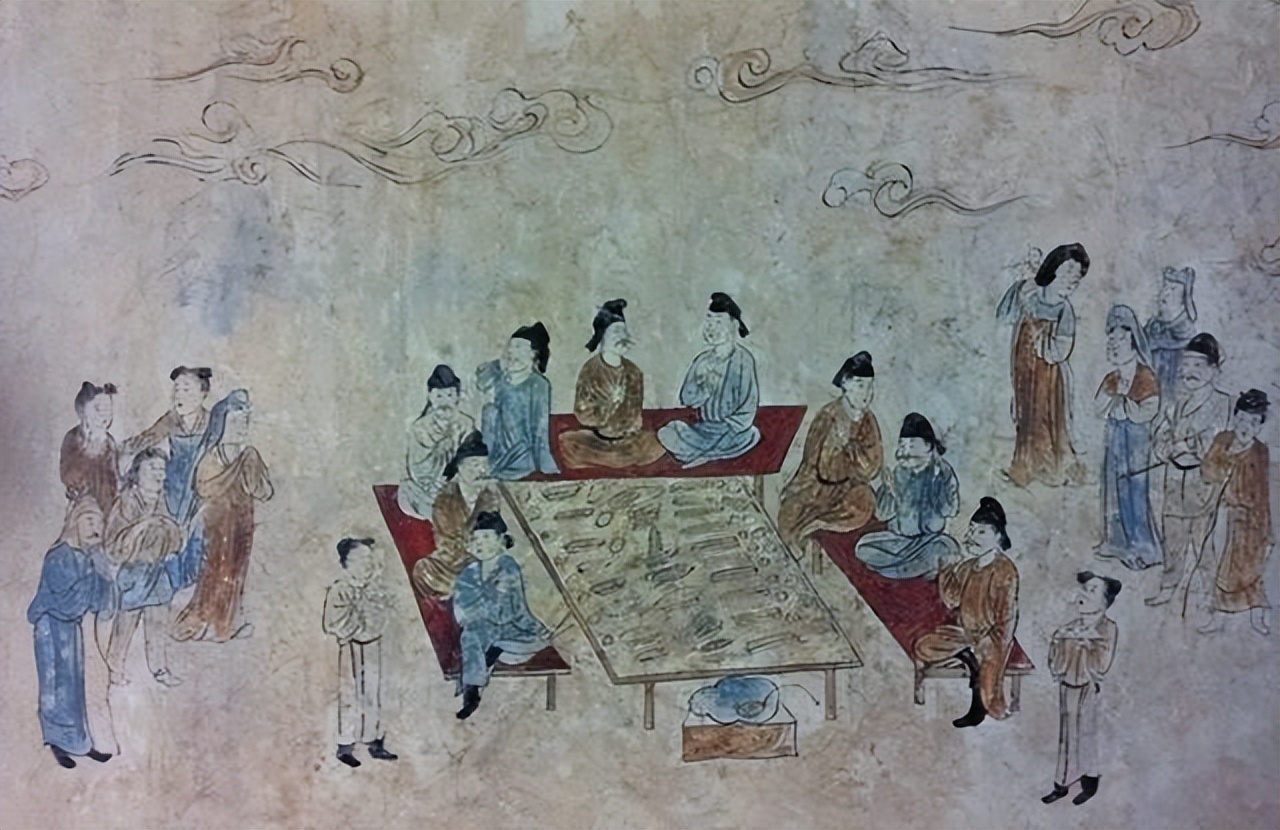 为什么古人吃饭一人一张桌,唐朝为什么分餐制成合餐