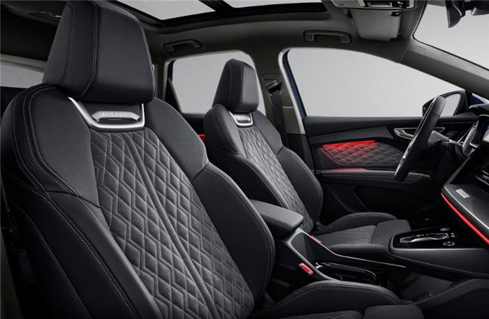 奥迪q4e-tron2024款与2023款区别,2022款奥迪q4sportback40e-tron