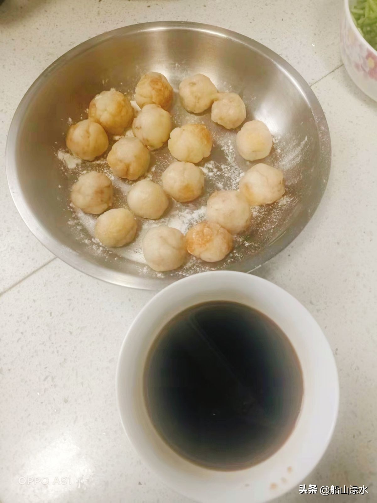 母亲的味道菜饼,母亲炸的糯米圆子