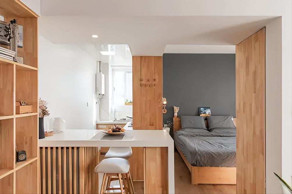 非开放式厨房家庭吧台最佳尺寸,家庭吧台设计效果图大全集