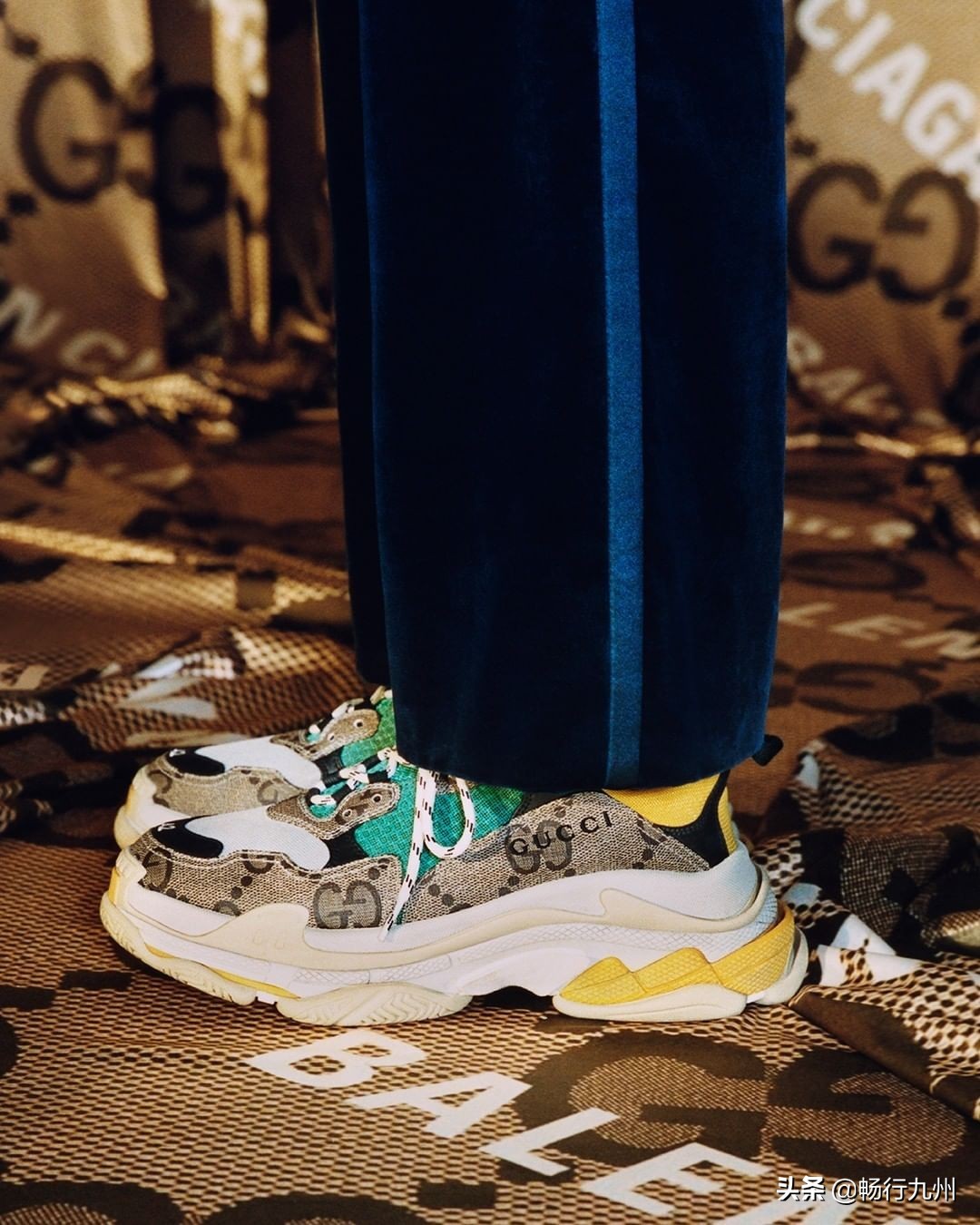 gucci老爹鞋都有什么款,guccibalenciaga联名老爹鞋