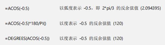 excel绘制三角函数图像,excel数学三角函数公式表