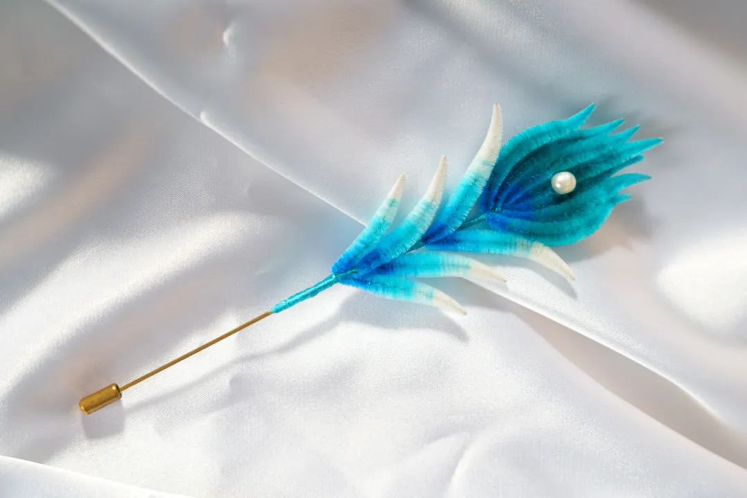 瑶池仙子宴流霞醉里遗簪幻作花,沉浸式非遗绒花