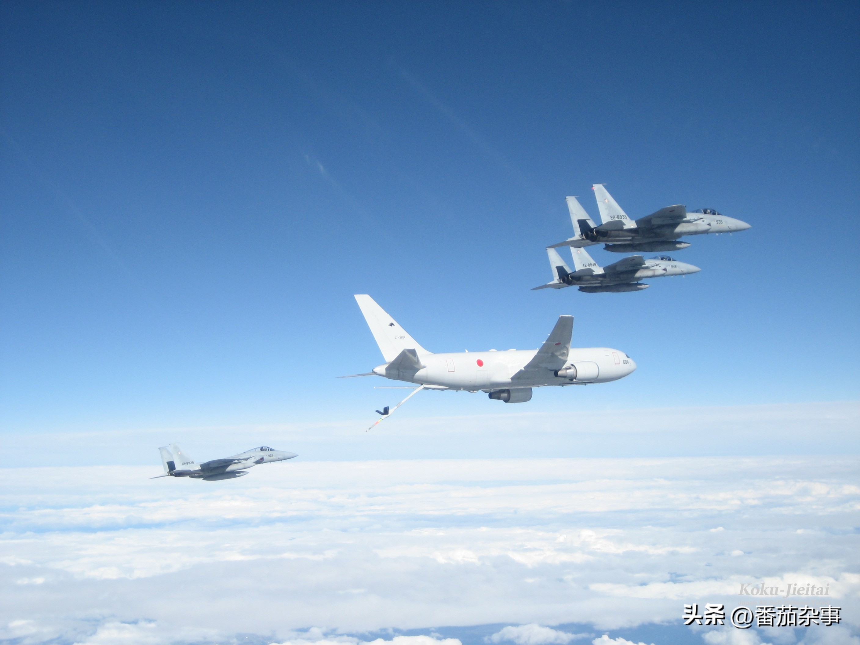 空自航程倍增器KC-767空中加油机（图集）