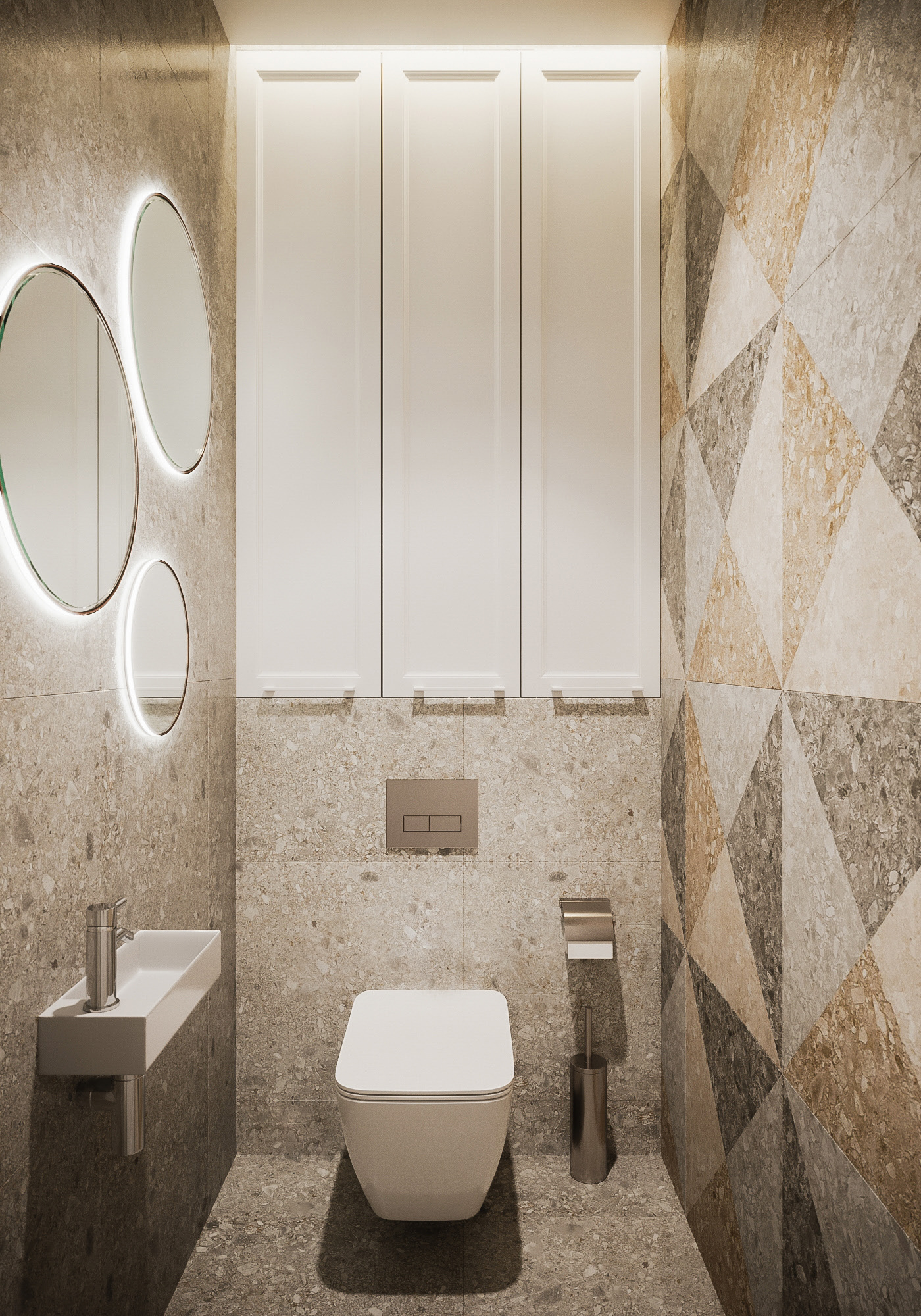 卫生间太小洗衣机无处安放,1-2平方小卫生间洗衣机最佳布局图