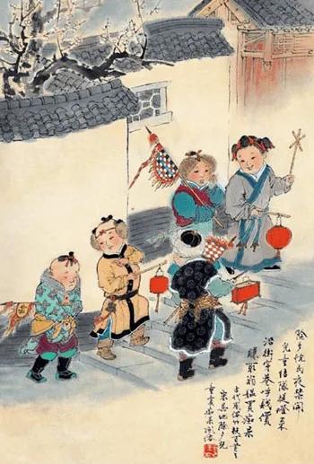 欢度春节的古诗名句,关于虎年春节的古诗