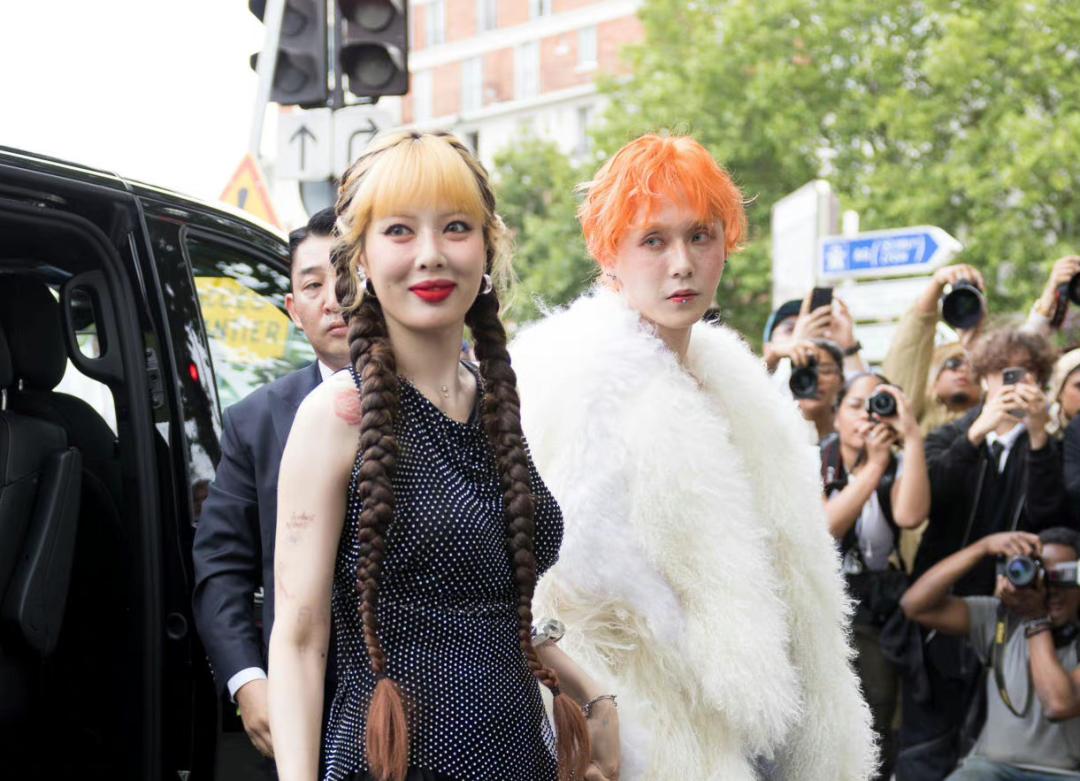 韩星时装周,权志龙泫雅时装周