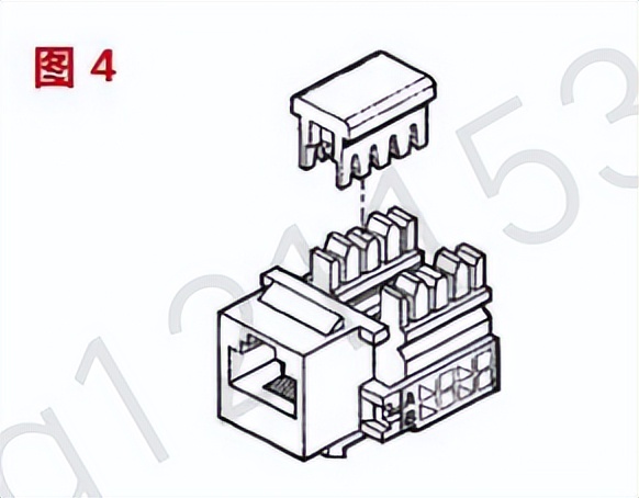 水晶头接线方法步骤图,水晶头怎么接线和原理图