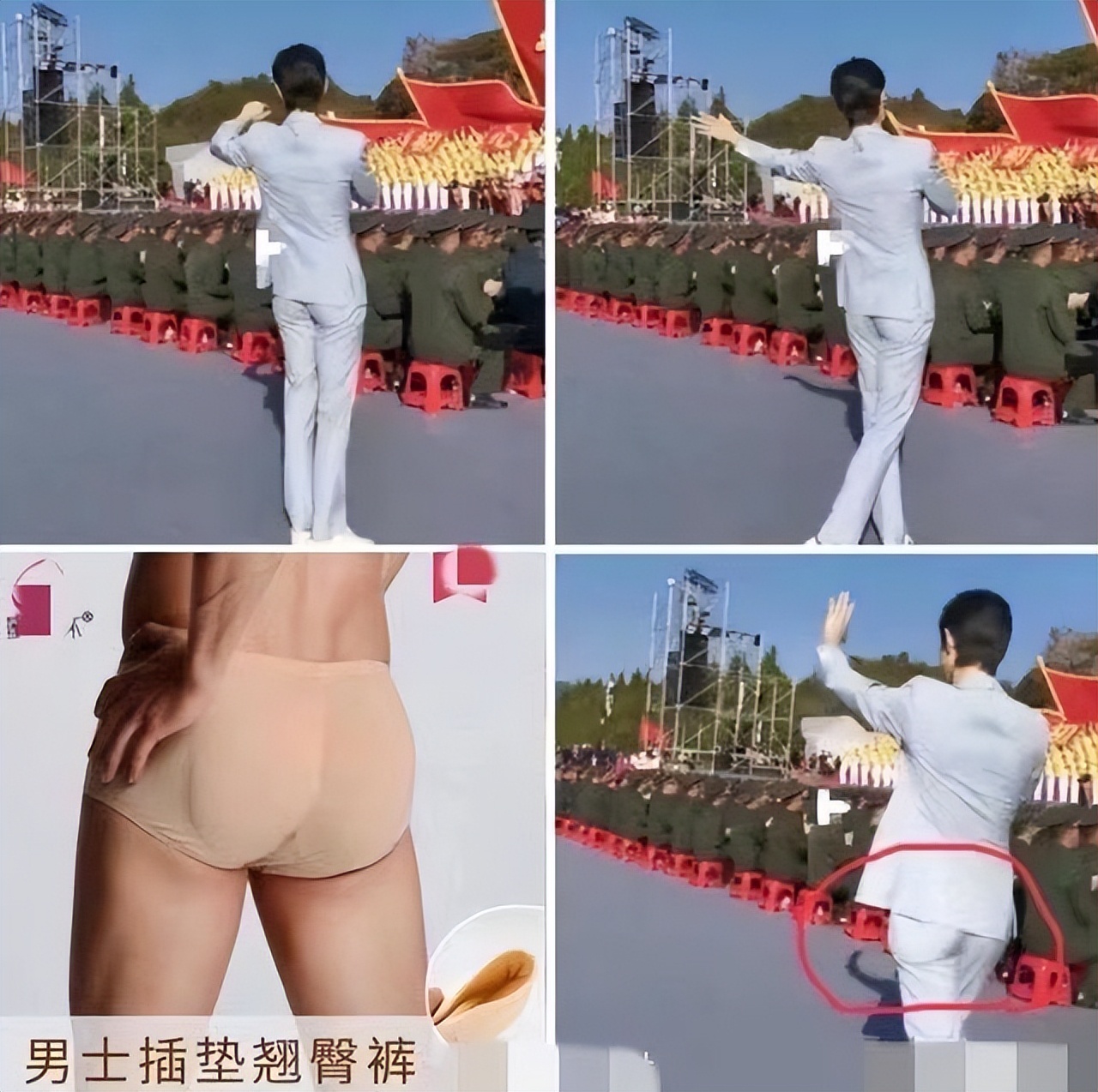 盘点有哪些明星在舞台上露过腹肌,假腹肌假翘臀