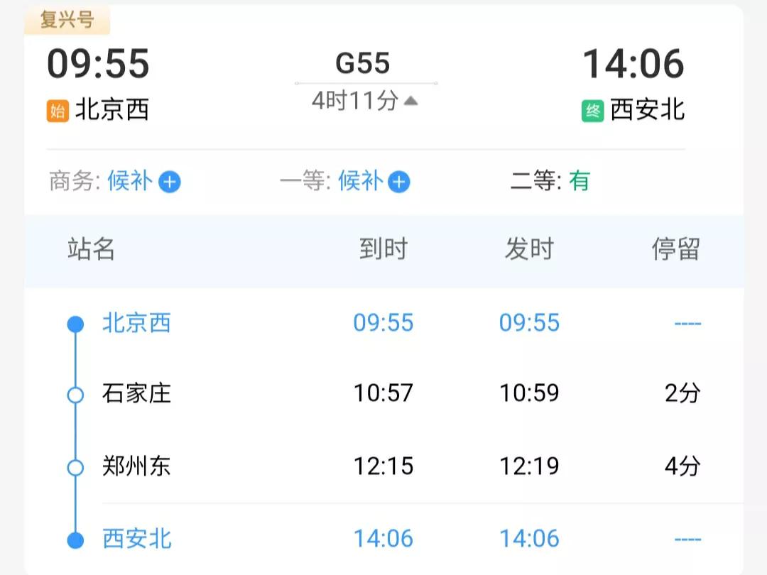 哪个列车只停省会,盘点各省会城市进京标杆高铁车次